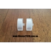 Worker Clear Straight Grooved Flywheels