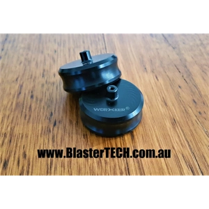 Worker Black Smooth Lightweight Flywheels