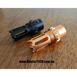 Worker Ghost Flash Hider - Black & Copper