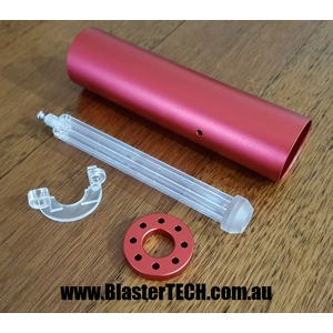 Longshot Metal Red Plunger Tube, Rod & End Cap Worker