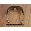 Safety Glasses Uvex Pheos Black/Green arms, Smoke lens