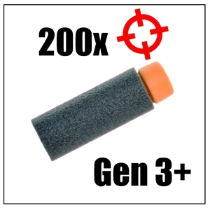 Worker Black Gen 3 Plus HE 1.0g Stefan 200x Darts