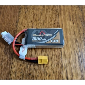 Lipo 3S 1000mah XT60 BlasterTECH