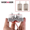 3s Worker Phoenix Silver 132 Motor - Pair