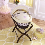 Humphrey's Corner Lottie Fairy Princess Wicker Moses Basket