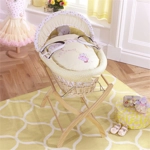 Humphrey's Corner Lottie Fairy Princess Wicker Moses Basket