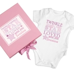 Twinkle Gift Set - Personalised Baby Vest