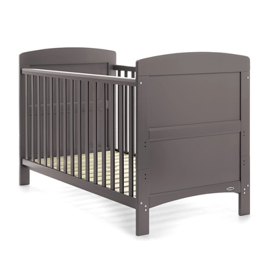 Obaby Grace Cotbed - Taupe Grey