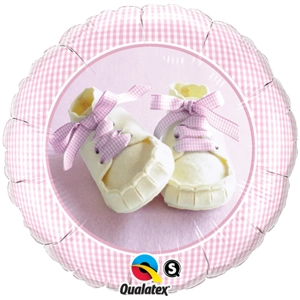 Baby Girl Shoes Foil Ba..