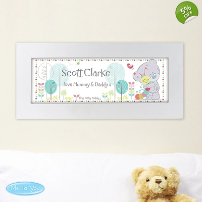 Tiny Tatty Teddy Cuddle Bug Name Frame