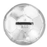 Silver Plated Personalised Football Money Box