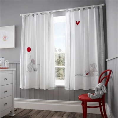 Izziwotnot Sketchbook Tab Top Curtains