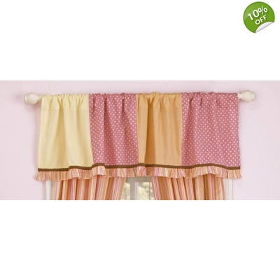 Kids Line Tropical Punch Window Valance