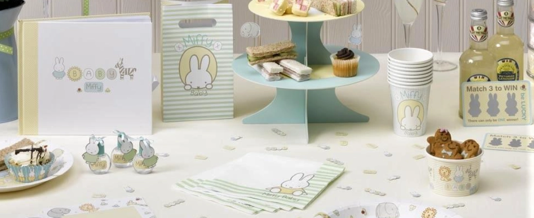 Baby Miffy Themed Celebration - Ideal for Christenings, Baby Showers or Birthday