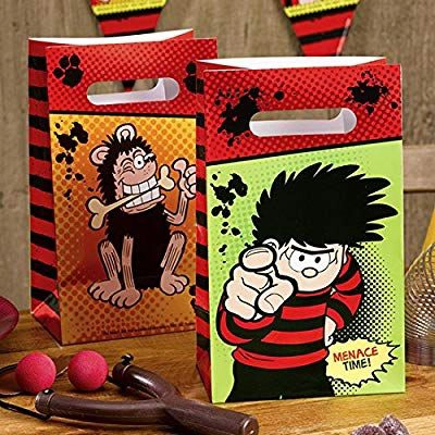 Beano Dennis The Menace Party Bags x 5