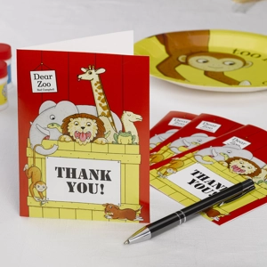 Dear Zoo Thank You Cards
