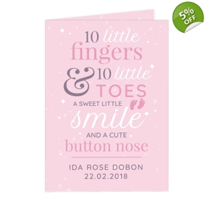 Personalised '10 Little Fing..