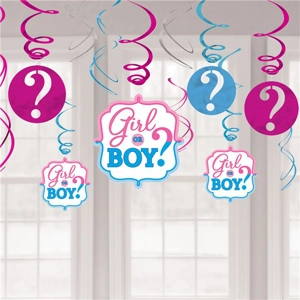 Gender Reveal Hanging S..