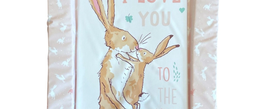 The Guess How Much I Love You Changing Mat Is NOW available