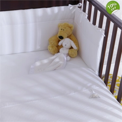 Izziwotnot Gift Cot Bed Luxury 5 Piece Bedding Bale