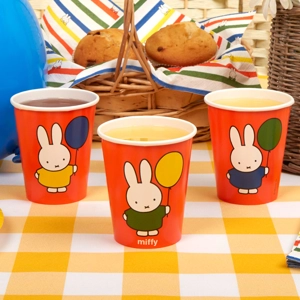 Miffy Birthday Cups