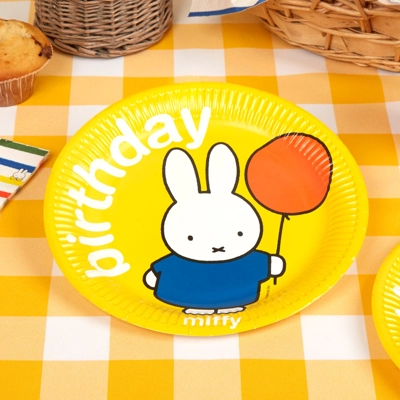 Miffy Birthday Plate