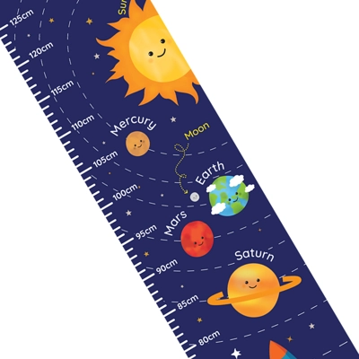 Personalised Height Chart - Solar System