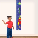Personalised Height Chart - Space
