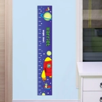 Personalised Height Chart - Space