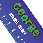 Personalised Height Chart - Space