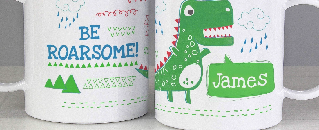 Check out the new Personalised Dino range