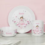 Personalised Fairy Princess Breakfast Set