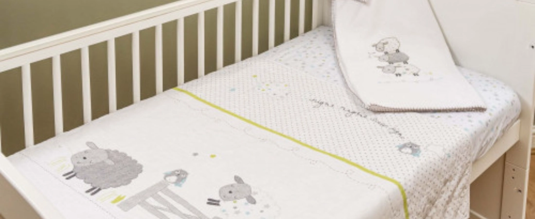 Silvercloud NEW counting sheep coverlet set - Baaaaaaaa