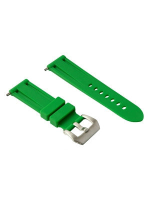 RUBBER STRAP GREEN 24 MM