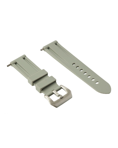 RUBBER STRAP LIGHT GREY 24 MM
