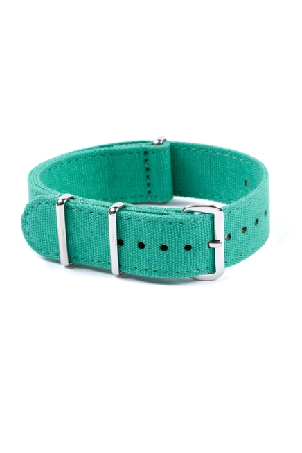 CANVAS NATO STRAP BRIGHT GREEN 20mm