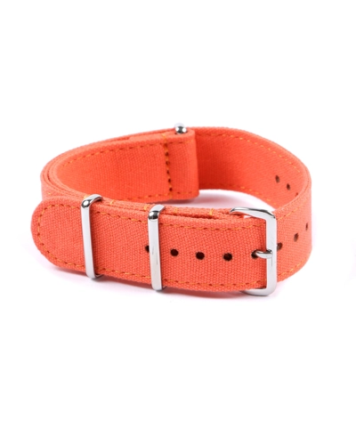 CANVAS NATO STRAP ORANGE 20mm