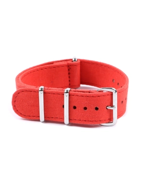 CANVAS NATO STRAP RED 2..