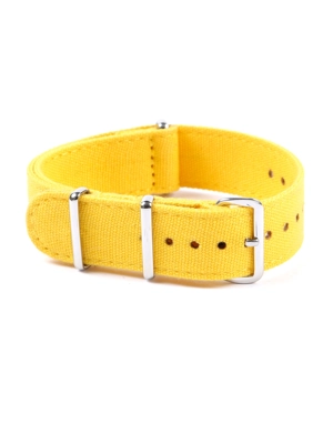 CANVAS NATO STRAP YELLO..