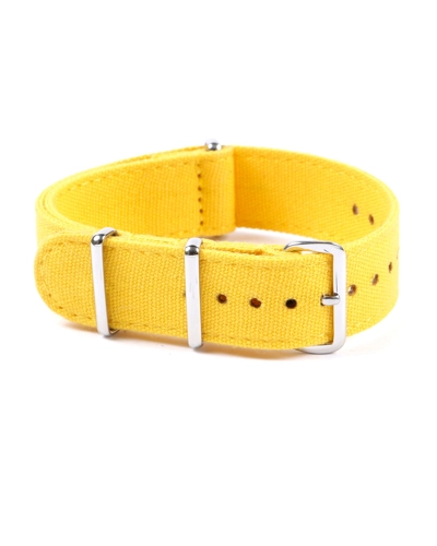 CANVAS NATO STRAP YELLOW 20mm