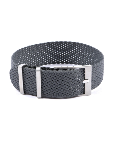 Perfect Fit Perlon Watch Strap Grey 20 mm
