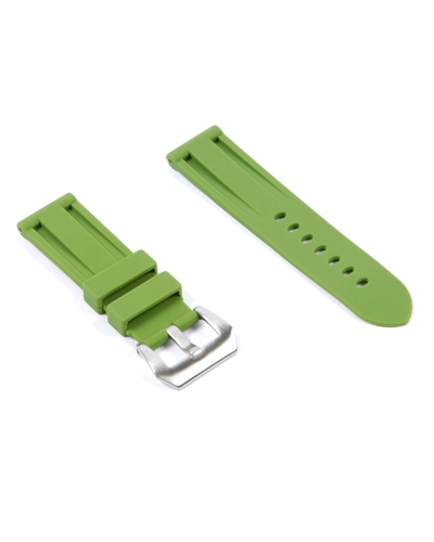 RUBBER STRAP ARMY GREEN 24 MM