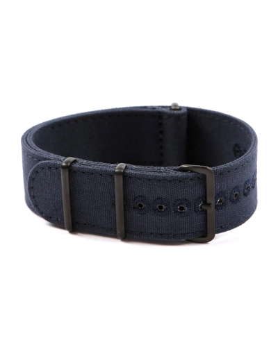 CANVAS NATO STRAP NAVY BLUE 24 mm
