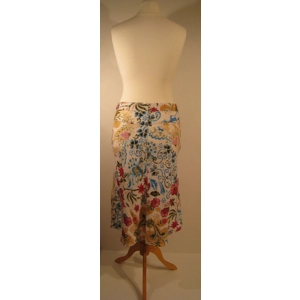Linen floral skirt, 12