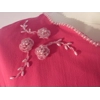 Lovely ‘50s beaded pink dress, 12