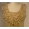 Gold 'Jackie O' '60s dress, 10