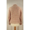 Boucle rose coloured jacket, 14