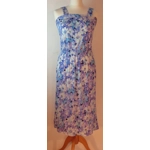 Silky purple day dress, 10