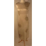 Stunning gold appliqued gown, 10