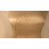 Stunning gold appliqued gown, 10